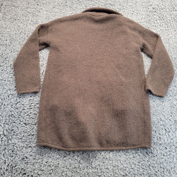 Madewell Sweater Women Extra Small Brown Merino Wool Classiccore Cardigan Casual - Picture 6 of 7
